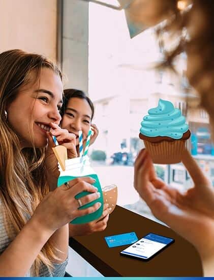 chase first banking cupcake