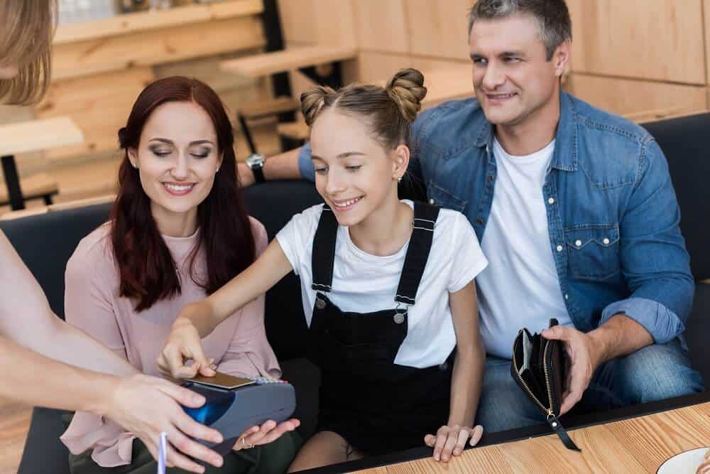 parents helping minor child build credit