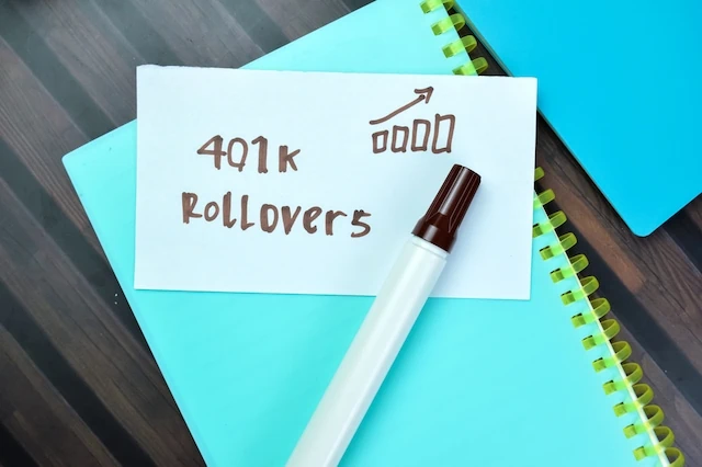 401k account rollover graph