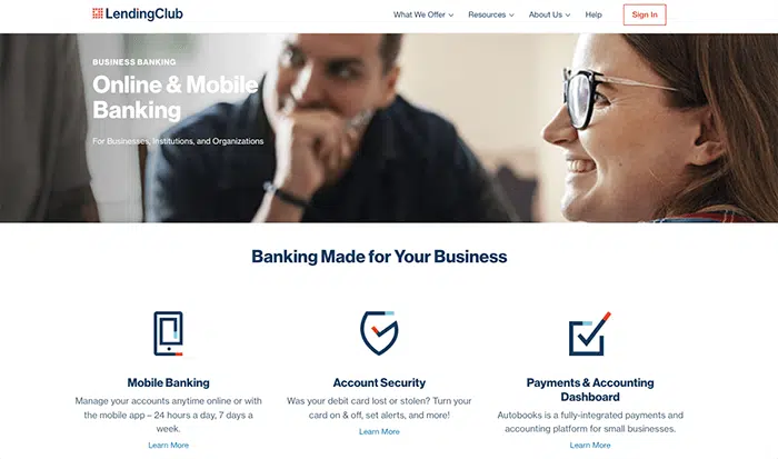 lendingclub bank signup