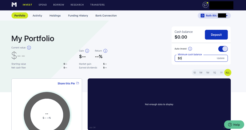 m1 finance build a portfolio