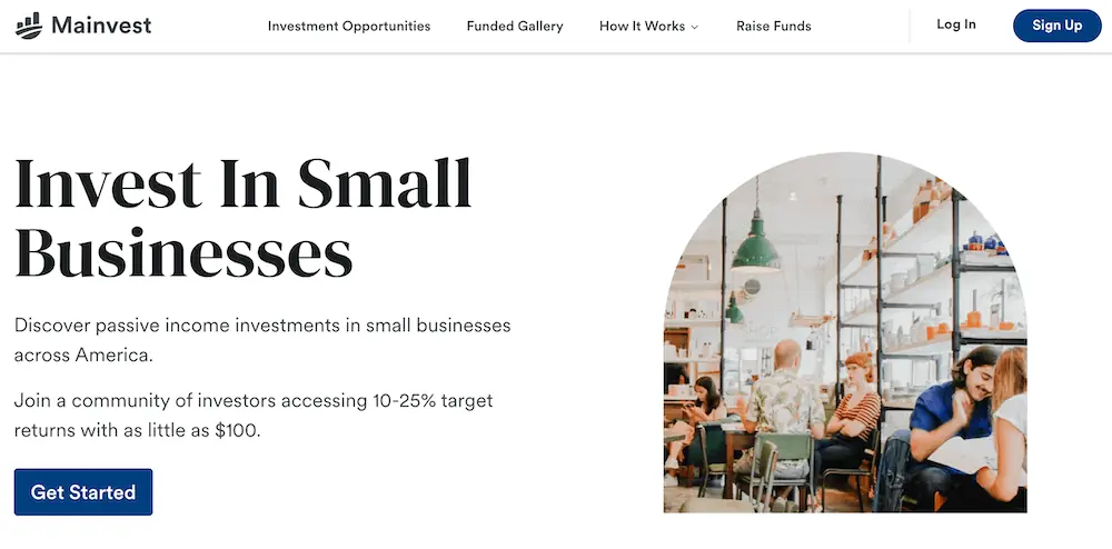 Mainvest signup new